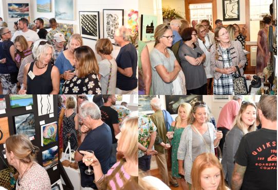 Scenes from the opening of the Preview Exhibition - Photos Stuart Mackenzie