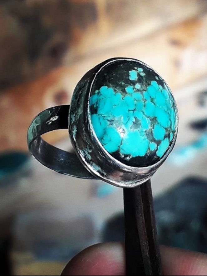 Sarah Steed Turquoise Ring